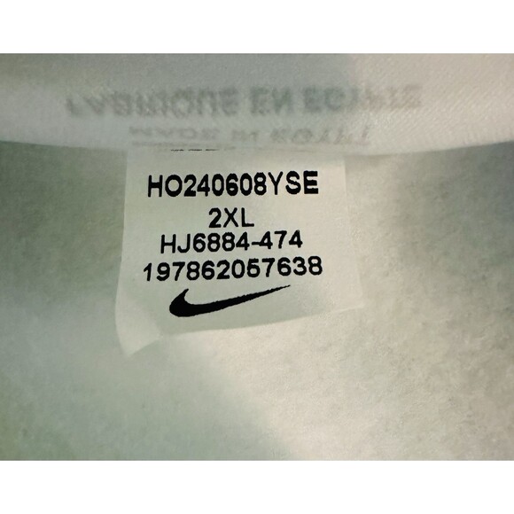 Nike Men's NSW Club BB Monogram BTS Joggers Blue White Men's XXL‎ NWT - Picture 9 of 13